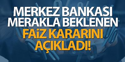 Merkez Bankası faiz indirdi