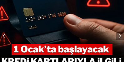 Merkez Bankası'ndan dikkat çeken kredi kartı kararı! 1 Ocak'tan itibaren geçerli olacak