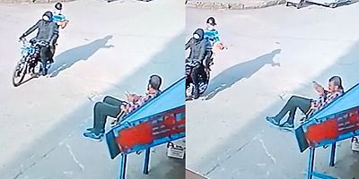 Mersin'deki silahlı saldırı kamerada