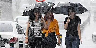Meteoroloji 17 il için sağanak ve fırtına uyarısı yaptı