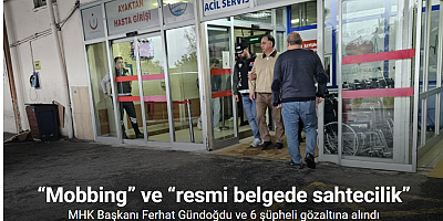 MHK Başkanı Ferhat Gündoğdu sabah saatlerinde gözaltına alındı