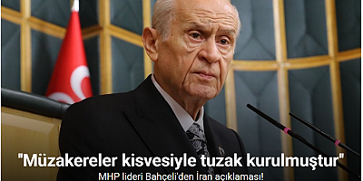 MHP lideri Bahçeli: 