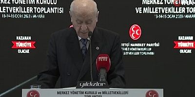 MHP lideri Bahçeli'den Altılı Masa'ya çağrı: 'Cumhurbaşkanımız Erdoğan'ın etrafında tek yumruk olalım'