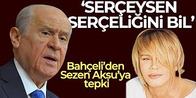MHP Lideri Bahçeli'den sert sözler