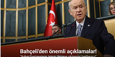 MHP lideri Bahçeli: 