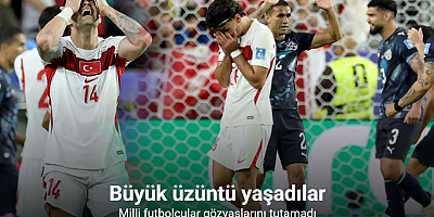 Milli futbolcular gözyaşlarını tutamadı