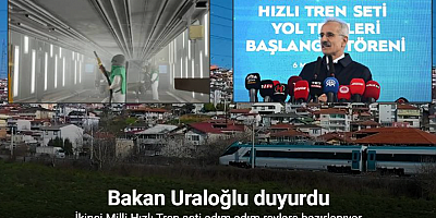 Milli Hızlı Tren filosu için ikinci set yolda