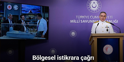 Milli Savunma Bakanlığı Sözcüsü Tuğamiral Aktürk: 