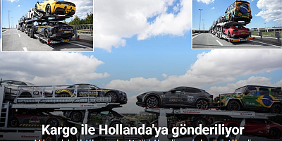Milyon dolarlık lüks araçlar Atatürk Havalimanı’nda görüntülendi