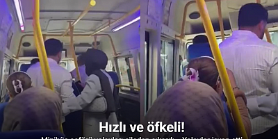 Minibüs şoförü yolcuları çileden çıkardı... Yolcular isyan etti