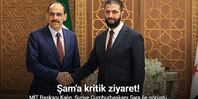 MİT Başkanı Kalın, Şam’da