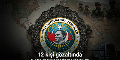 MİT’ten siber suç şebekesine operasyon: 12 kişi gözaltında