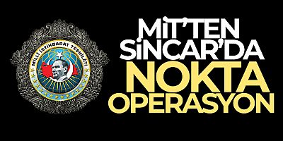MİT'ten Sincar'da nokta operasyon