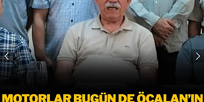 Motorlar bugün de Öcalan'ın akrabalarını taşıdı