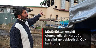 Müdürlükten emekli olunca hayalini kurduğu besiciliğe başladı: Çok karlı bir iş