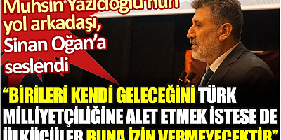 Muhsin Yazıcıoğlu'nun yol arkadaşı Remzi Çayır Sinan Oğan'a seslendi