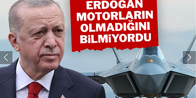 Müthiş iddia: Erdoğan motorların olmadığını bilmiyordu