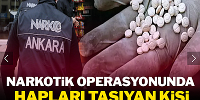 Narkotik operasyonunda hapları taşıyan kişi polis çıktı!