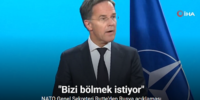NATO Genel Sekreteri Rutte: 
