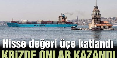 Navlun maliyetleri de denizcilik devlerinin hisseleri de rekor kırdı