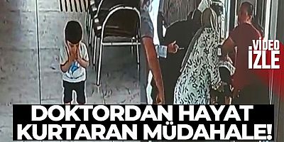 Nefes borusuna şeker kaçan çocuğun imdadına aile hekimi yetişti
