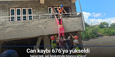 Nepal’deki sel felaketinde can kaybı 676’ya yükseldi