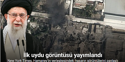 New York Times, İran dini lideri Hamaney’in yerleşkesindeki hasarın görüntülerini paylaştı