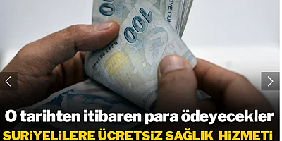 O tarihten itibaren para ödeyecekler: Suriyelilere ücretsiz sağlık hizmeti sona eriyor