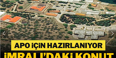 Öcalan’ın İmralı’da yapılan villası bitmek üzere