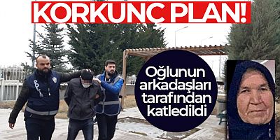 Oğlunun arkadaşları tarafından maket bıçağıyla öldürüldü