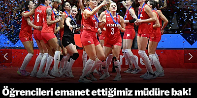 Öğrencileri emanet ettiğimiz müdüre bak! Filenin Sultanları'nın yıldızına: 'Gitsin gavur takımında oynasın'