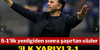 Okan Buruk: ‘Tüm sorumluluk benim’
