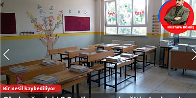 Okul çağındaki 3,2 milyon çocuk eğitimin dışında: Bir nesil kaybediliyor