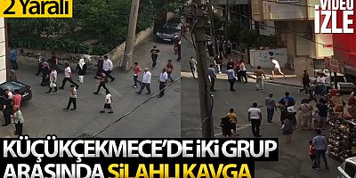 Önce tartıştılar sonra birbirlerine ateş açtılar: 2 yaralı