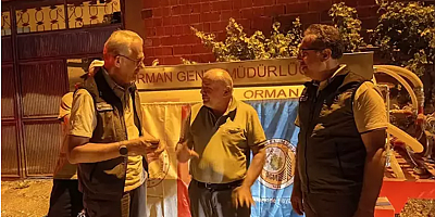 Orman Genel Müdürü Karacabey, patlak lastikle yardıma giden çiftçiye tanker hediye etti