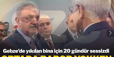 Ortada rapor yokken bakan tespiti yaptı