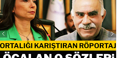 Ortalığı karıştıran röportaj! Öcalan o sözleri DEM'e mi söyledi?