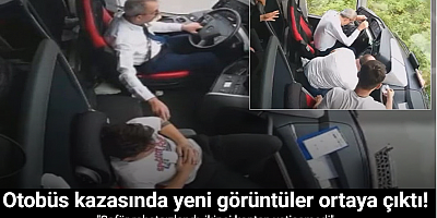Otobüs kazasında yeni görüntüler ortaya çıktı: 