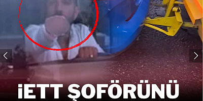 Otobüs şoförü sinirlenip arkadan çarptığı sürücüye el hareketi çekti: 'Çek çek bunu da çek'