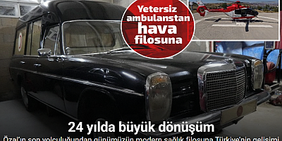Özal’ı taşıyan o ambulans dönemin sağlık sistemini özetler nitelikte