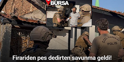 Özel harekat evi ablukaya aldı, yakalanınca 