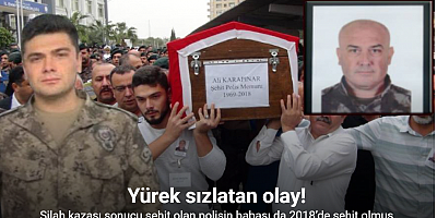 Özel Harekat polisi, silah kazası sonucu şehit oldu: Babası da 2018’de şehit olmuş