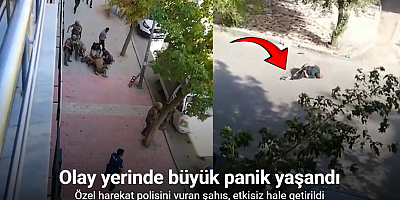 SON DAKİKA Özel harekat polisini vuran şahıs, etkisiz hale getirildi