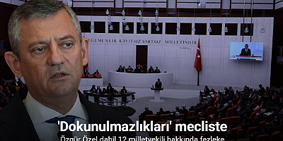 Özgür Özel dahil 12 milletvekili hakkında dokunulmazlık dosyası TBMM’de