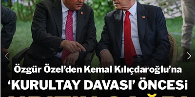Özgür Özel'den 'Kurultay davası' öncesi Kemal Kılıçdaroğlu'na çağrı!