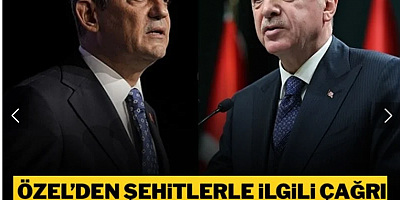 Özgür Özel'den şehitler için milli yas çağrısı