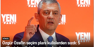 Özgür Özel'in seçim planı kulislerden sızdı: 5 milliyetçi partinin kapısını çalacak