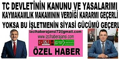 Özlem aile çay bahçesinin boşaltma kararı olduğu halde çalışmaya devam ediyor