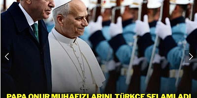 Papa Türkiye'ye geldi: Erdoğan'la görüştü