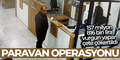 ‘Paravan operasyonu' ile 157 milyon 816 bin lira vurgun yapan çete çökertildi